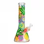 Hand-Drawn Psychedelic Glass bong